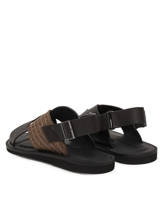 Emporio Armani Emporio Armani Sandále EM004323 AF25617 M6354 Hnedá
