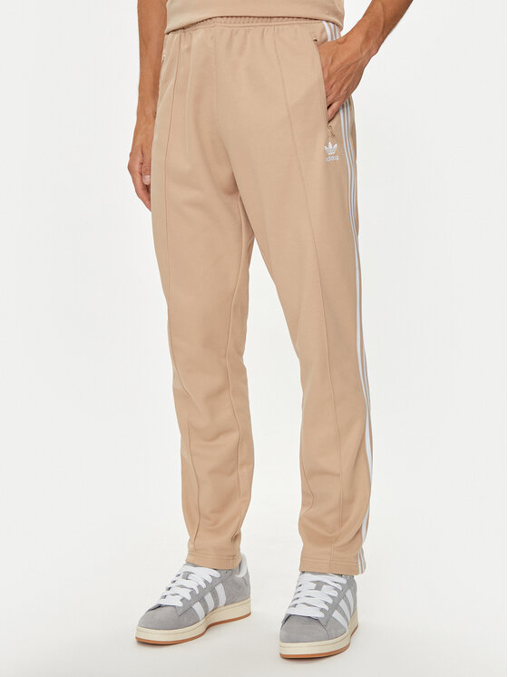 adidas adidas Teplákové kalhoty adicolor Classics Beckenbauer IZ1857 Béžová Slim Fit