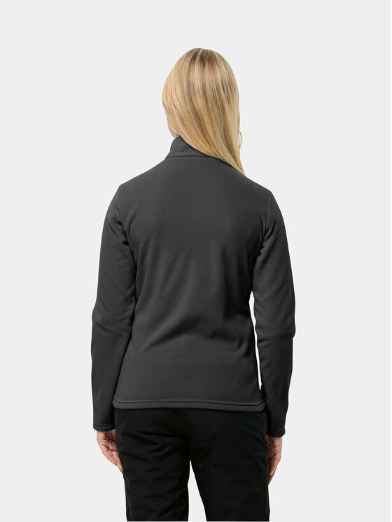 Jack Wolfskin Jack Wolfskin Polar Taunus Fz 1711391 Czarny Regular Fit