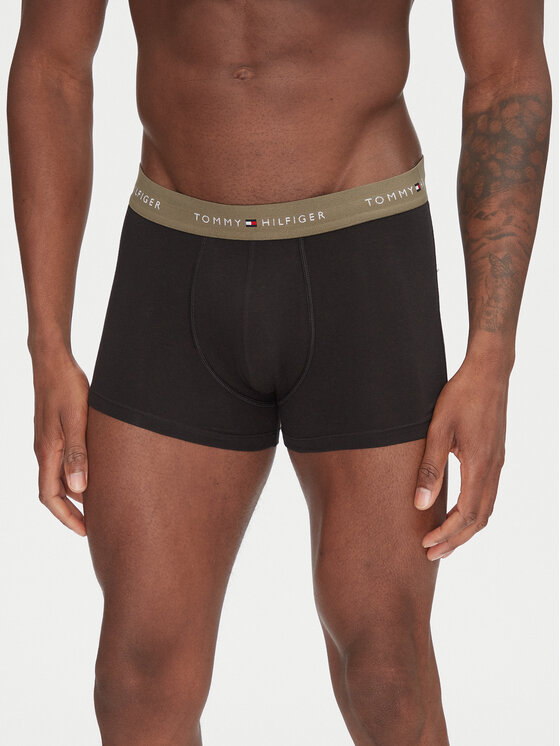 Tommy Hilfiger Tommy Hilfiger Set 7 kusov boxeriek UM0UM03385 Čierna