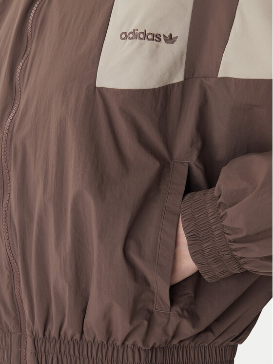 adidas adidas Pluus Blocked Washed KD8787 Pruun Oversize