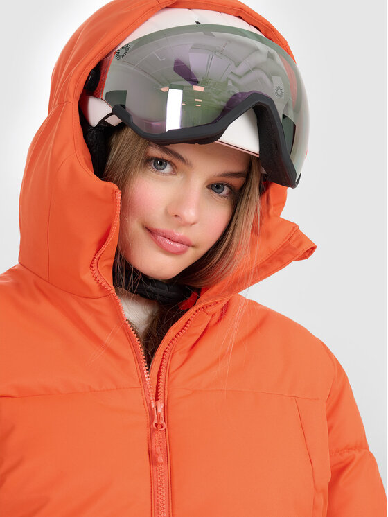 4F 4F Kurtka narciarska SKIWEAR Czerwony Regular Fit