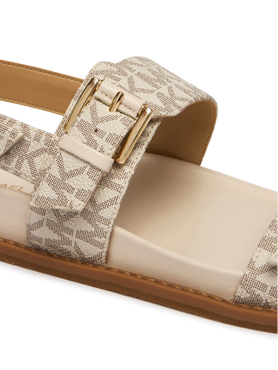 MICHAEL Michael Kors MICHAEL Michael Kors Sandały Nia Flat 40S6NIFS2B Écru