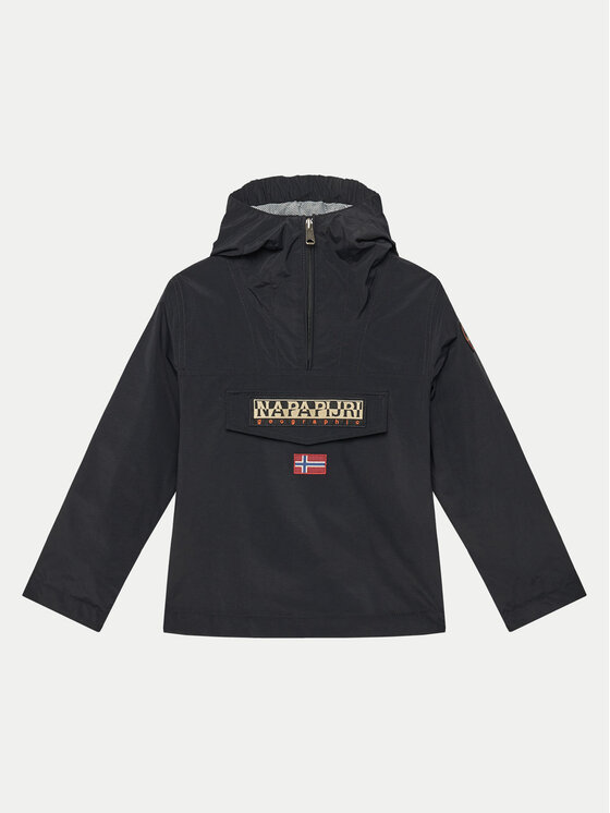 Napapijri Kurtka anorak Rainforest Sum 4 NP0A4GGD M Czarny Regular Fit