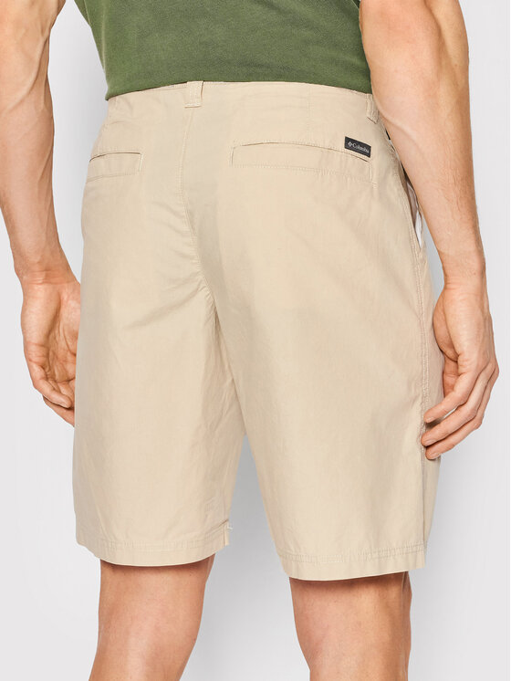 Pantaloncini di tessuto Washed Out 1491953 Beige