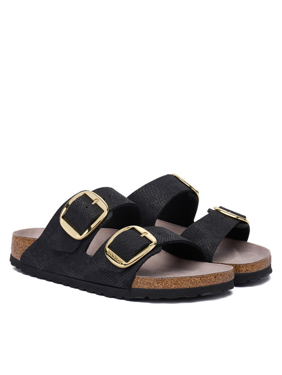 Birkenstock Birkenstock Plätud Arizona Big Buckle 1032881 Must
