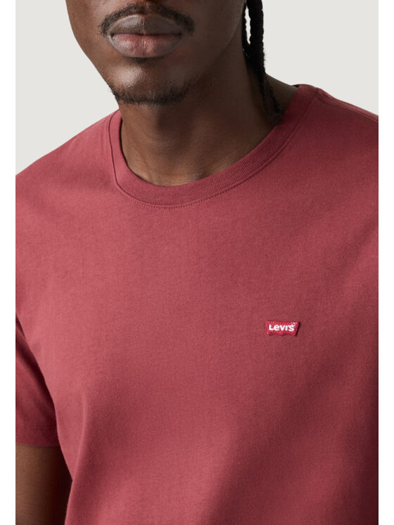 Levi's® Levi's® T-shirt SS ORIGINAL HM TEE Bordeaux Original Fit