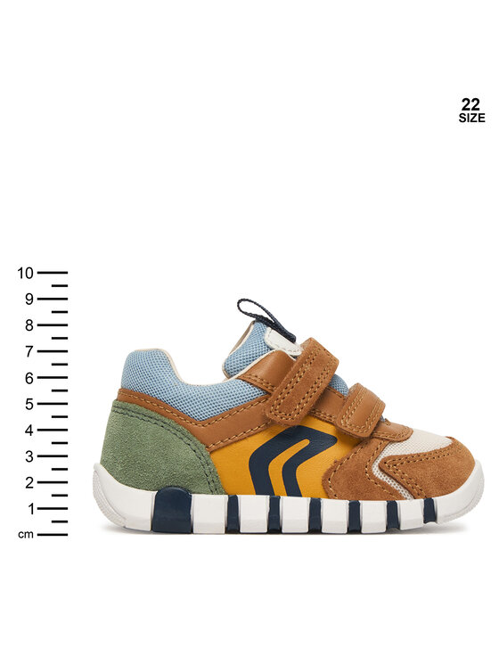 Geox Geox Tenisice B Iupidoo Boy B3555D 02214 C5G2Q Smeđa
