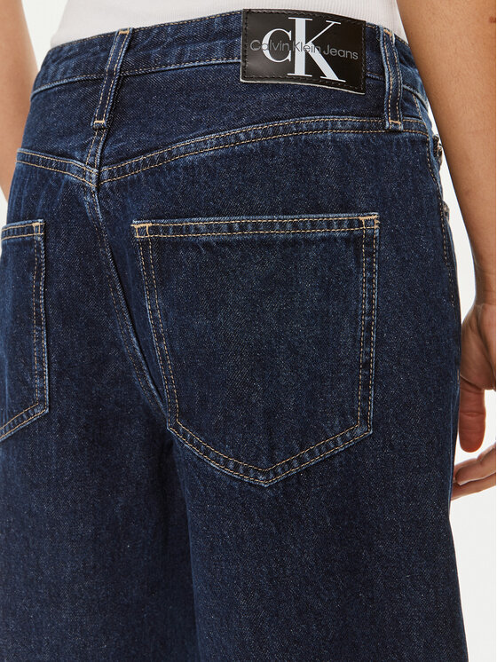 Calvin Klein Jeans Calvin Klein Jeans Džínsy 90's J20J223891 Tmavomodrá Straight Fit
