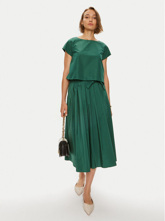 Weekend Max Mara Weekend Max Mara Blusa Parana 2425166021 Verde Regular Fit