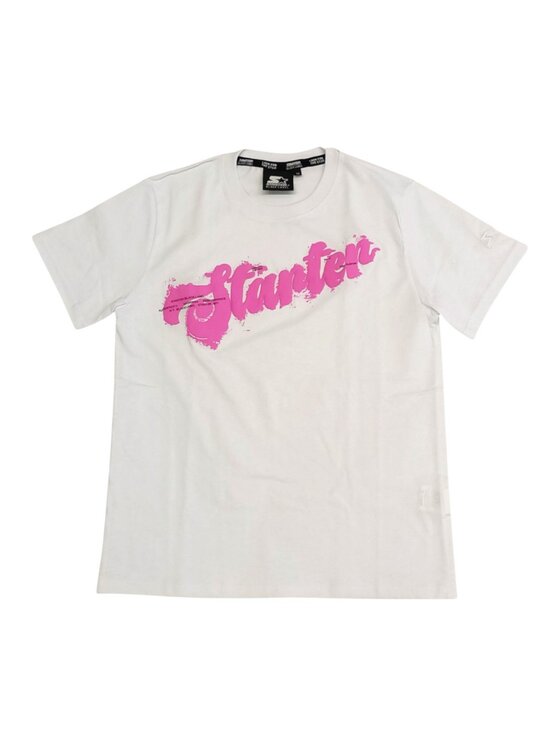 Starter Starter T-shirt q-bab-69501 Bianco Regular Fit