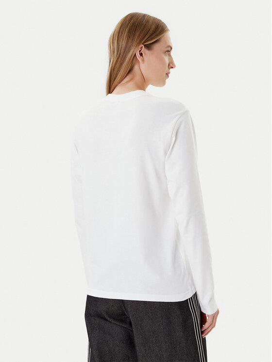 adidas adidas Bluza Essentials JW7454 Bela Regular Fit