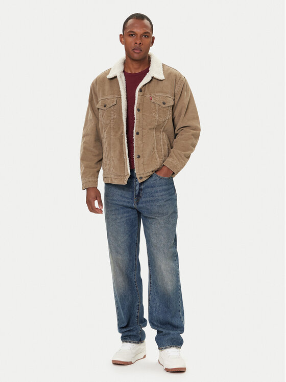 Levi's® Levi's® Τζιν μπουφάν Trucker A5784-0022 Μπεζ Relaxed Fit
