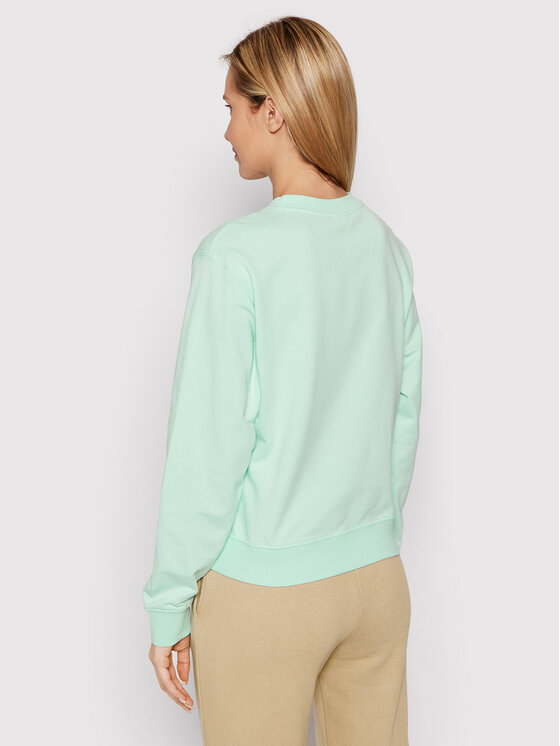 Felpa W2GQ16 KB3N0 Verde Regular Fit