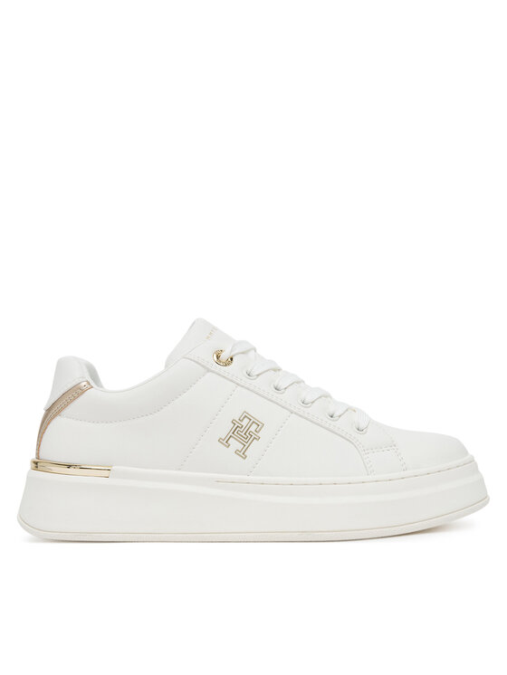 Sneakers Tommy Hilfiger Low Cut Lace-Up T3A9-33985-1355 D Alb