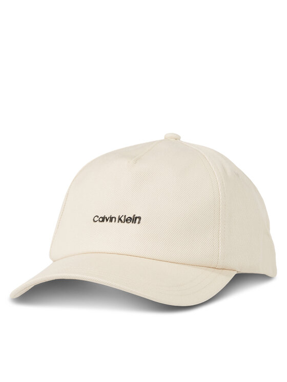 Calvin Klein Calvin Klein Cap Elevated Softs K60K611905 Écru