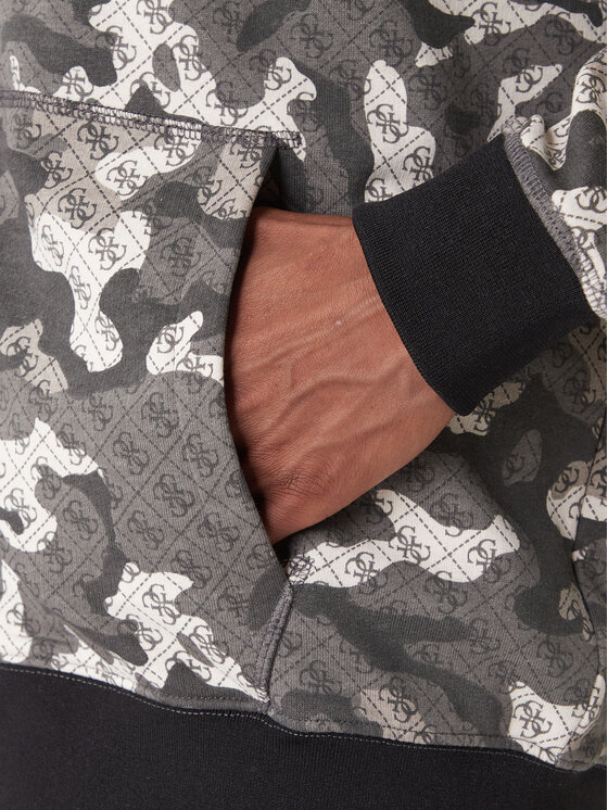 Guess Guess Μπλούζα Z6RQ04 K9YI1 Γκρι Regular Fit