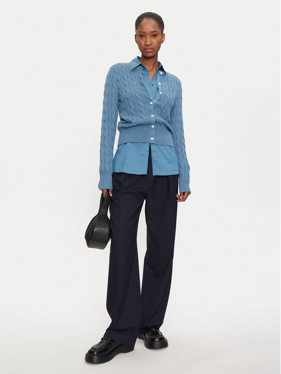 Polo Ralph Lauren Polo Ralph Lauren Kardigāns 211891643016 Zils Regular Fit