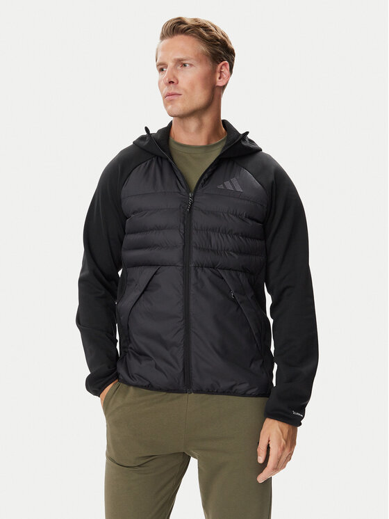 adidas adidas Outdoorová bunda Terrex Multi Clima365 Insulated Hybrid Hooded Jacket KF9789 Čierna Regular Fit