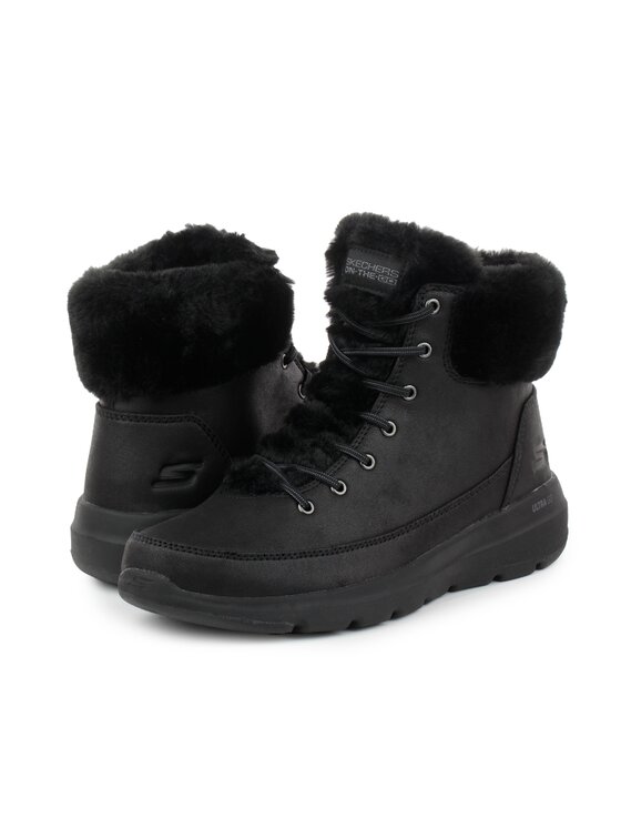 Skechers Skechers Trzewiki GLACIAL ULTRA WONDERLAND Czarny