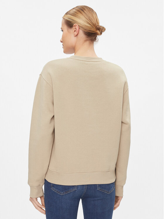 Tommy Hilfiger Tommy Hilfiger Pluus WW0WW39791 Beež Relaxed Fit