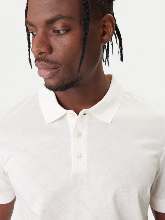 JOOP! JOOP! Polo majica Jesse 10100063 30100496 Écru Regular Fit