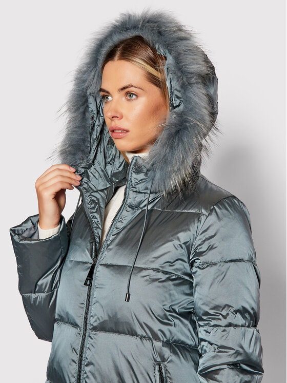 Giubbotto piumino WF1075 T4573 Grigio Regular Fit