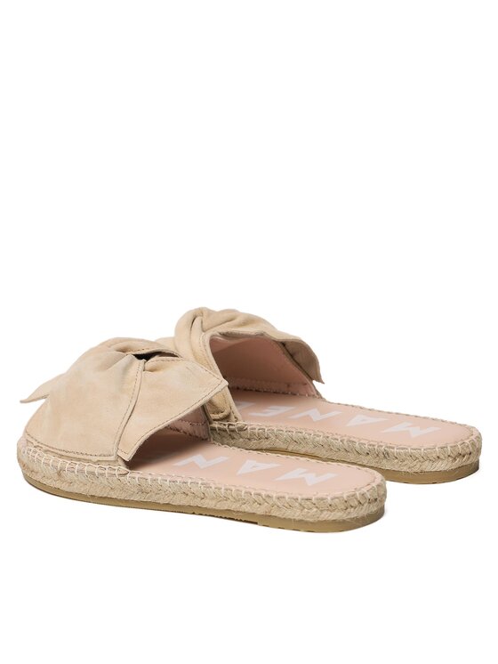 Manebi Manebi Espadrile Sandals With Knot M 1.1 JK Bej
