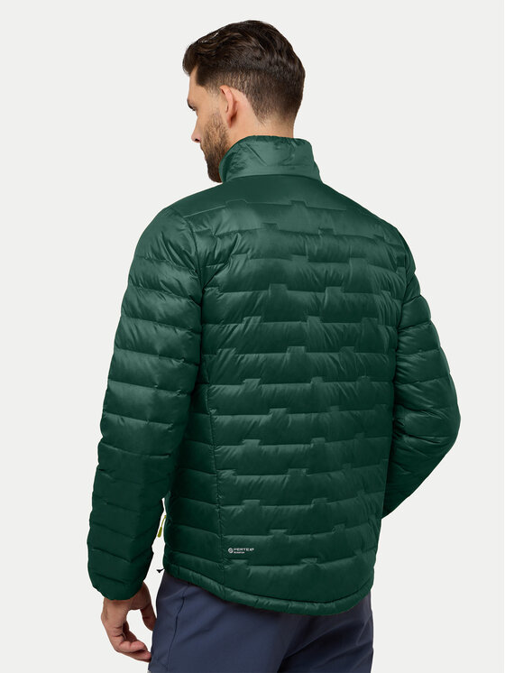 Jack Wolfskin Jack Wolfskin Kurtka puchowa Passamani A61836 Zielony Regular Fit