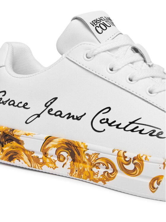 Versace Jeans Couture Versace Jeans Couture Sneakersy 80VA3SKL ZPB79 G03 Biały