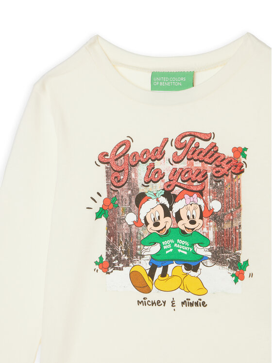 United Colors Of Benetton United Colors Of Benetton Блуза 3ATNG10GQ Екрю Regular Fit