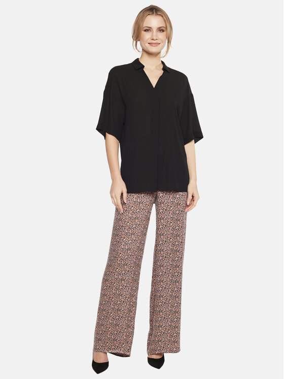 L’AF L’AF Bluzka Leja Czarny Relaxed Fit