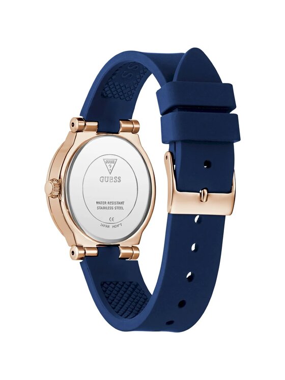 Guess Guess Hodinky GW0844L Tmavomodrá