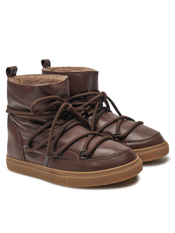 Inuikii Inuikii Čizme za snijeg Full Leather 55102-087 Smeđa