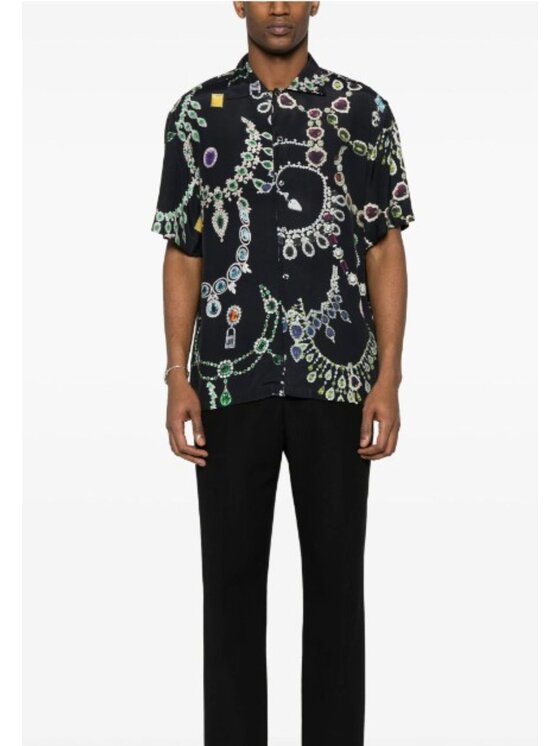 John Richmond John Richmond T-shirt T-shirt da uomo John Richmond Nero Regular Fit