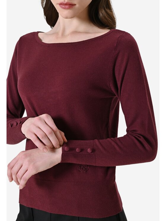 Rinascimento Rinascimento Maglione Maglia donna Bordeaux Regular Fit
