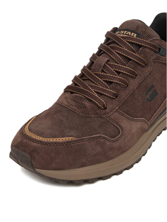 G-STAR G-Star Raw Sneakersy EO-XAVI-04 Brązowy ciemny
