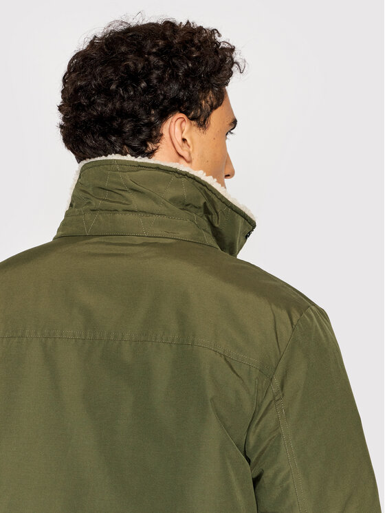 Wrangler Wrangler Parka Parka W4D0WXXIX 112141353 Verde Regular Fit