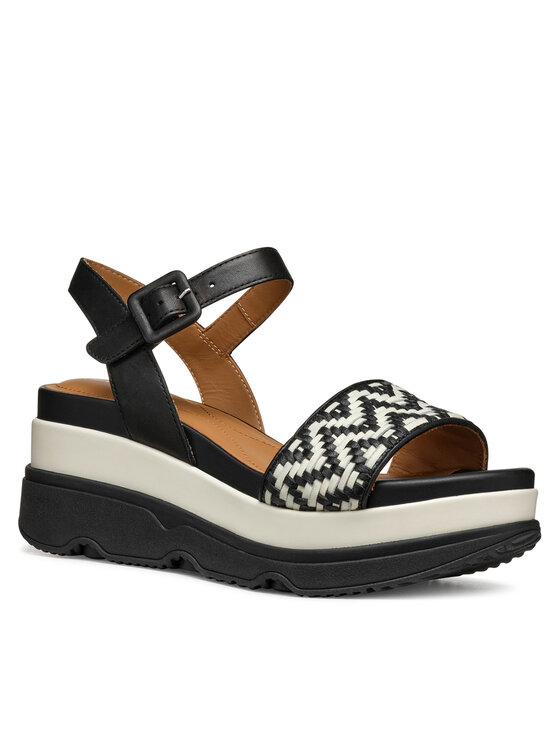 Geox Geox Basutės D Gardenia D55HBA 0TC43 C9B1S Juoda