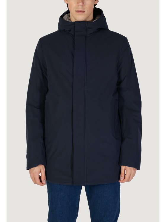 SUNS SUNS Parka Gransasso Fur Blu Regular Fit