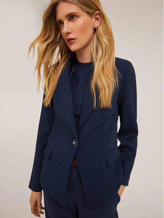 Motivi Motivi Giacca da abito Q660Q000842N034 Blu scuro Slim Fit