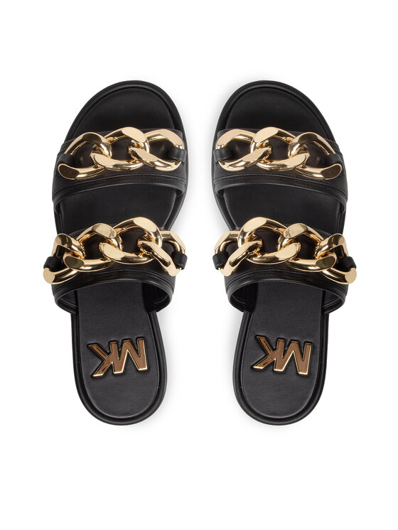 MICHAEL Michael Kors MICHAEL Michael Kors Šľapky Scarlett Double Band 40S2SCFA1L Čierna
