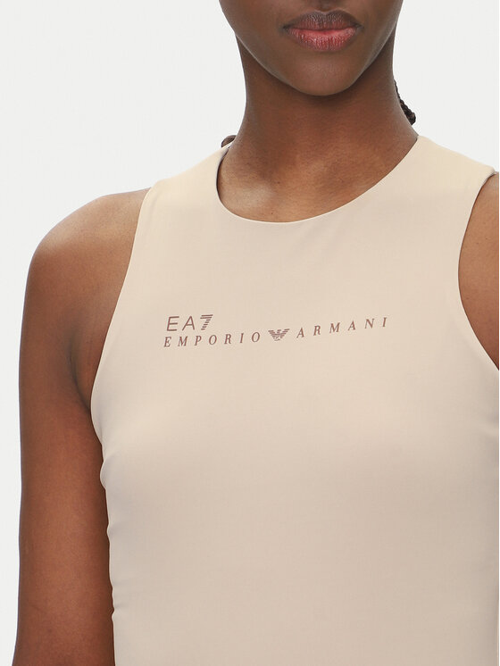 EA7 Emporio Armani EA7 Emporio Armani Bodi 7W000338 AF12625 U6155 Bež Slim Fit
