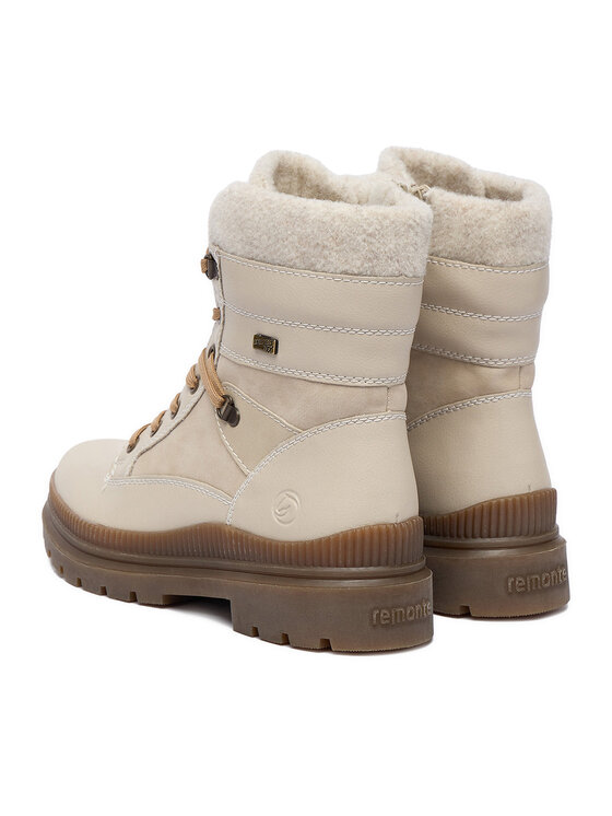 Remonte Remonte Schnürschuhe CEO-D0C77-60 Beige