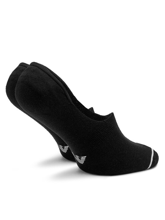 Emporio Armani Emporio Armani 2er-Set Damen Sneakersocken 292315 4R227 00020 Schwarz