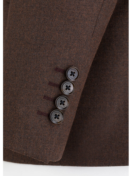Pako Lorente Pako Lorente Marynarka P21WP-3X-068 Brązowy Slim Fit