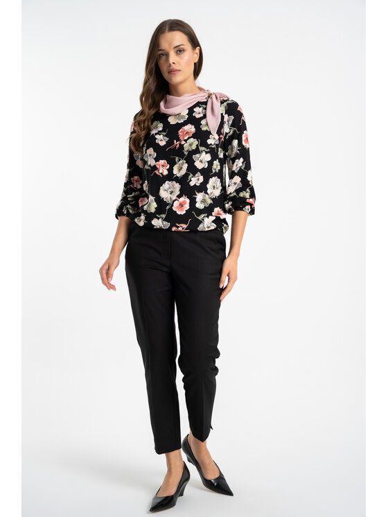 CLICK CLICK Bluzka 10-7014 Kolorowy Regular Fit