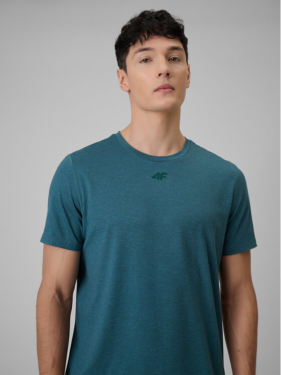 4F 4F Koszulka techniczna MULTI ACTIVE Zielony Regular Fit
