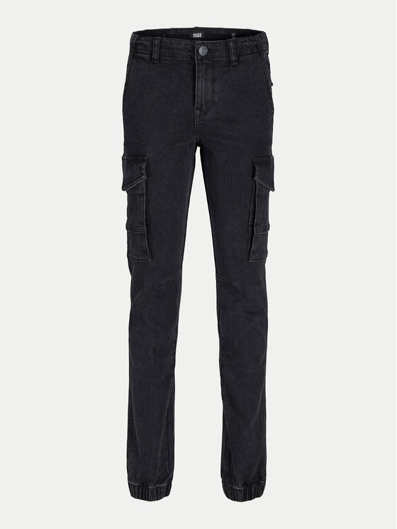 Chłopięce Jeansy Jack&Jones Junior, Rozmiar 158, Czarne, Paul 12259334