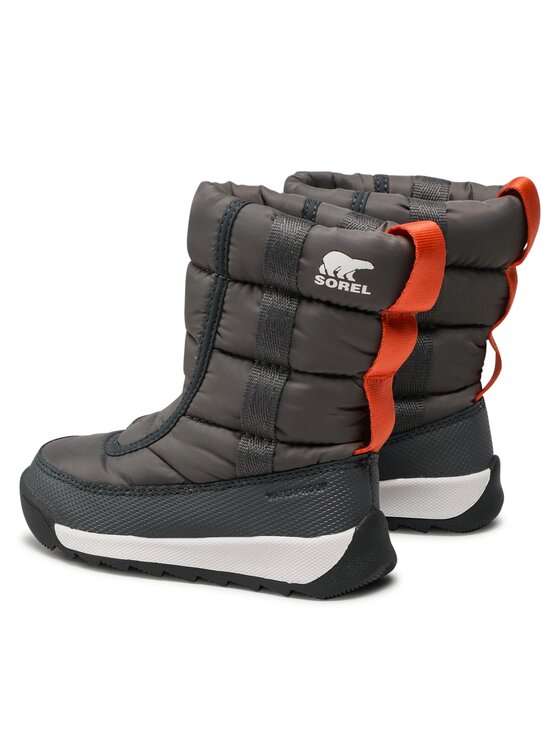 Sorel Sorel Stivali da neve Childrens Whitney II Puff Mid Wp NC3873 Grigio